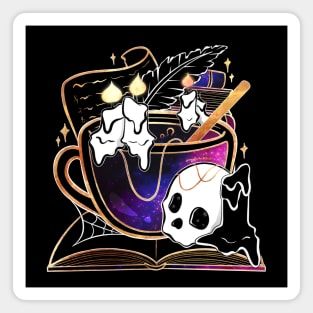 Potions and Spellcasting Teacup Magnet